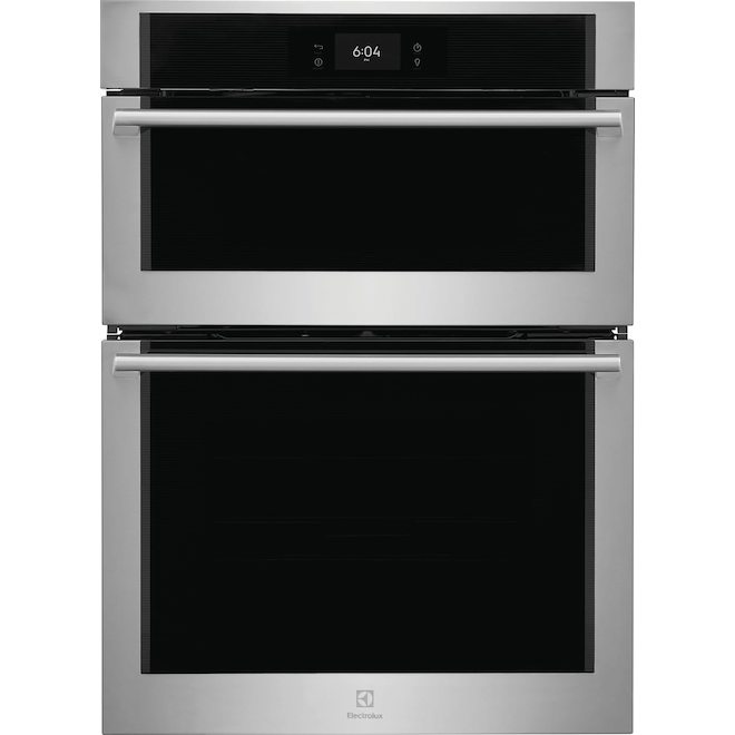 Electrolux 30-in Self-Cleaning Microwave and Convection Electric Wall Oven with Air Fry - Stainless Steel