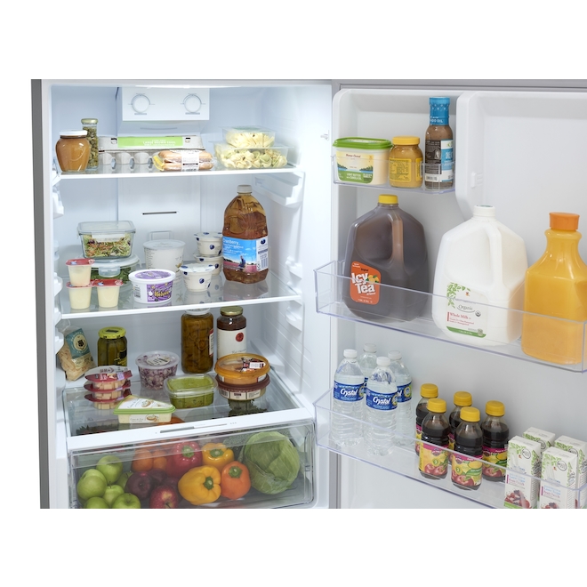 Frigidaire 16-cu.ft. Stainless Steel Top Freezer Refrigerator