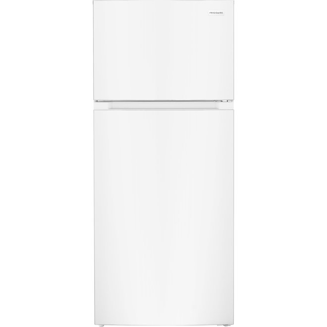 Réfrigérateur Frigidaire avec congélateur supérieur 16 pi³ blanc