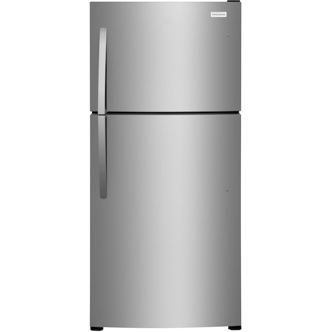 Frigidaire 20-cu.ft. Stainless Steel Top Freezer Refrigerator