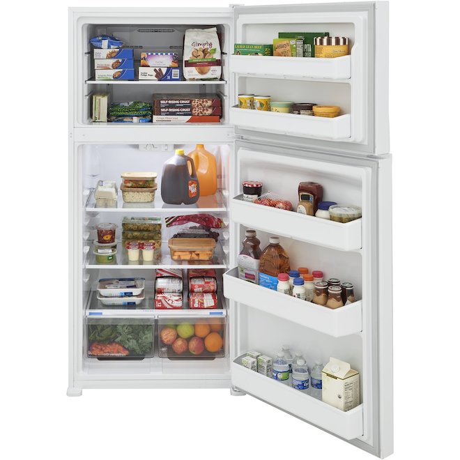 Frigidaire 16-cu.ft. White Top Freezer Refrigerator