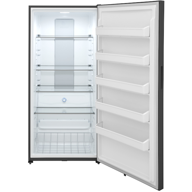 Frigidaire Upright 20-cu.ft. Freezer with Frost-Free Design - Carbon Black