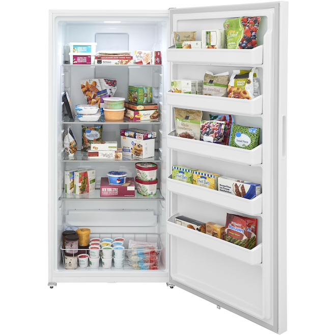 Frigidaire Upright 20-cu.ft. Freezer with Frost-Free Design - White