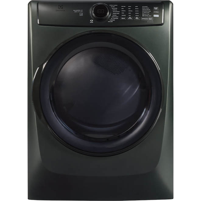 Sécheuse à gaz Electrolux 8 pi³ avec Perfect Steam et LuxCare Dry, vert alpin