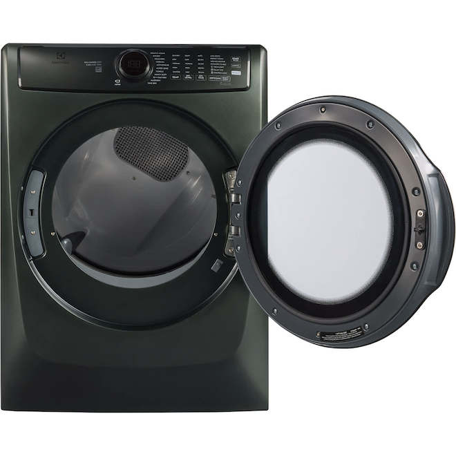 Sécheuse à gaz Electrolux 8 pi³ avec Perfect Steam et LuxCare Dry, vert alpin