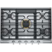 Frigidaire Professional Gas 30-in Cooktop with 5 Burners - Stainless Steel