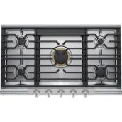 Frigidaire Professional Gas 36-in Cooktop with 5 Burners - Stainless Steel