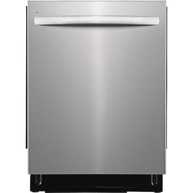 Frigidaire 24-in Built-In Dishwasher with Hidden Controls - Stainless Steel