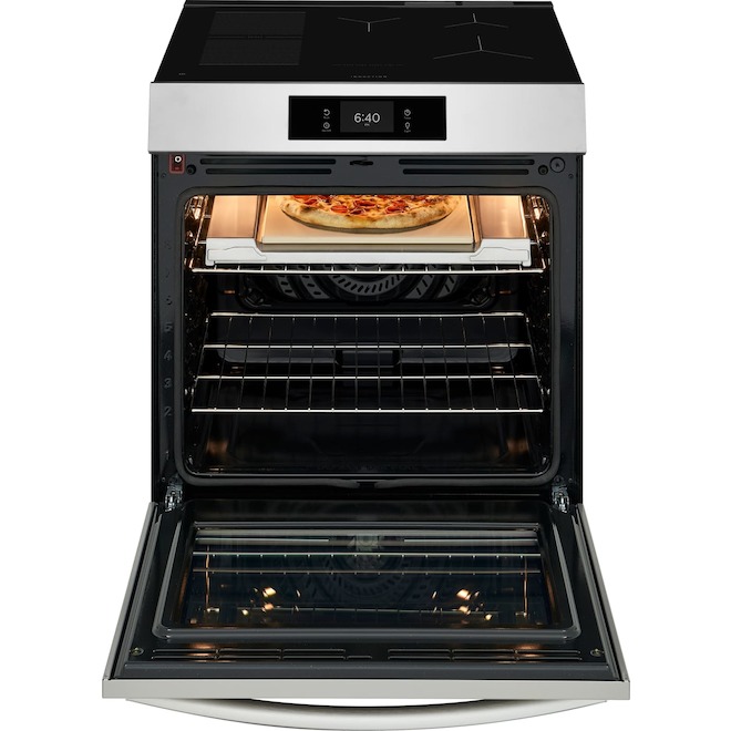 Frigidaire Gallery Induction Range 30-in with Stone-Baked Pizza Feature 6.2-cu.ft. - Stainless Steel
