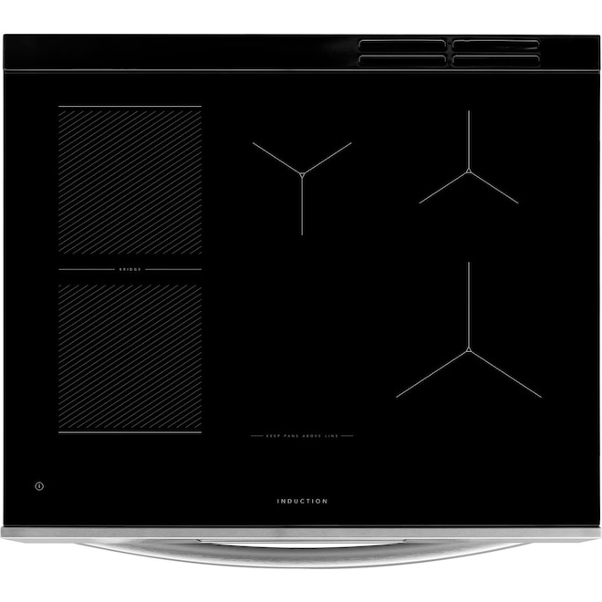 Frigidaire Gallery Induction Range 30-in with Stone-Baked Pizza Feature 6.2-cu.ft. - Stainless Steel