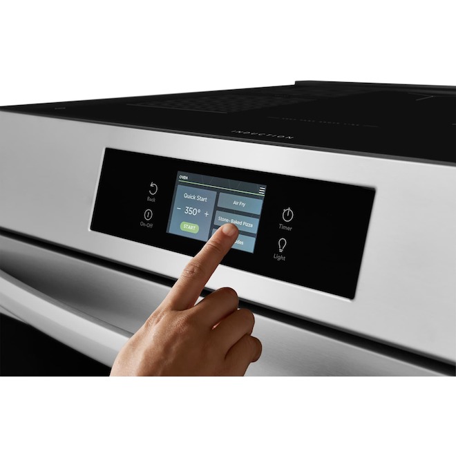 Frigidaire Gallery Induction Range 30-in with Stone-Baked Pizza Feature 6.2-cu.ft. - Stainless Steel