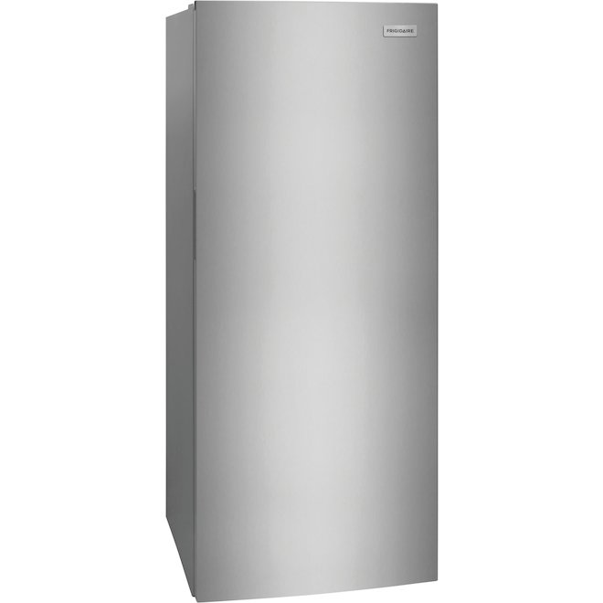 Frigidaire Upright Freezer 16-ft³ Convertible to Refrigerator - Stainless Steel
