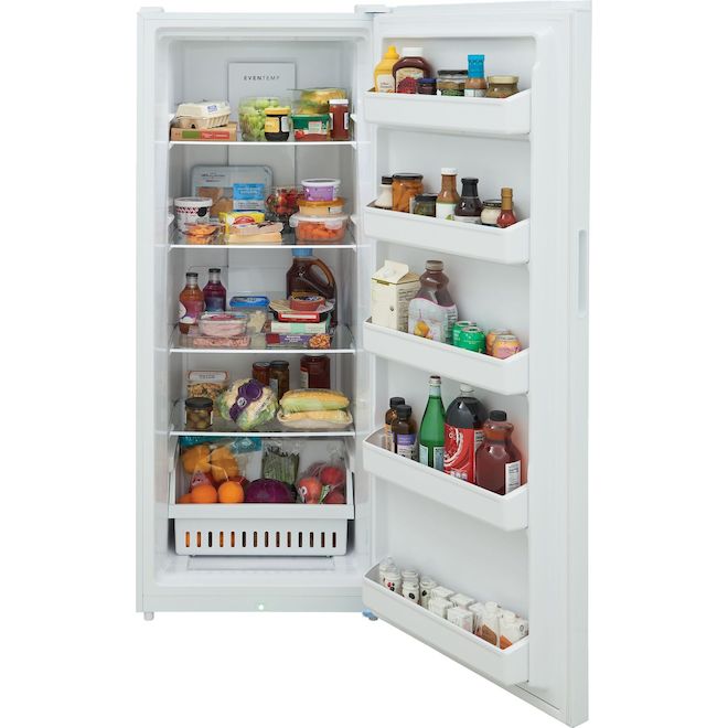 Frigidaire Garage-Ready Refrigerator 16-ft³ 27.75-in with EvenTemp System - White