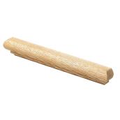 Nez de marche arrondi en chêne, naturel, 12 3/4