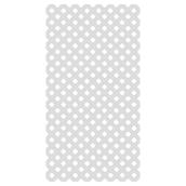 Treillis «Classique», 4 pi x 8 pi, blanc