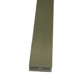 Freedom H-Moulding Lattice Divider - PVC - Khaki - 8-ft x 2 1/4-in x 3/4-in