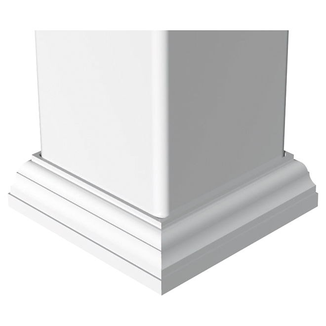 "Spartan" New England Post Base - 4"