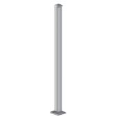 Metal Blank Post - 44" - Silver