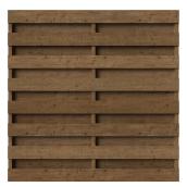 Panneau de clôture en bois traité, boîte-cadre, 6' x 6'