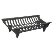Grille porte-bûches en fonte