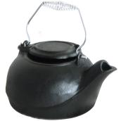 Bouilloire en fonte de 3 pintes, noir