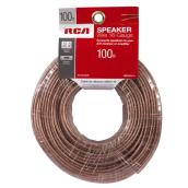 Speaker Wire - Copper/PVC - 100' - Gauge 16 - Gold