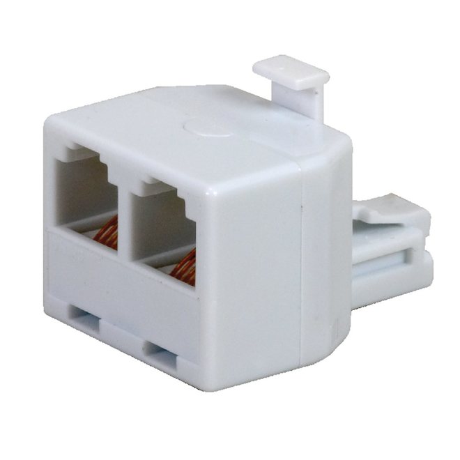 Rj45 Plug To Rj11 Bt Socket Splitter Adaptateur téléphonique