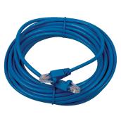 RCA Ethernet Network Cable - 100 MHz - Blue - 25-ft