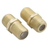 Coaxial Cable in Line Connector - 2-Pack