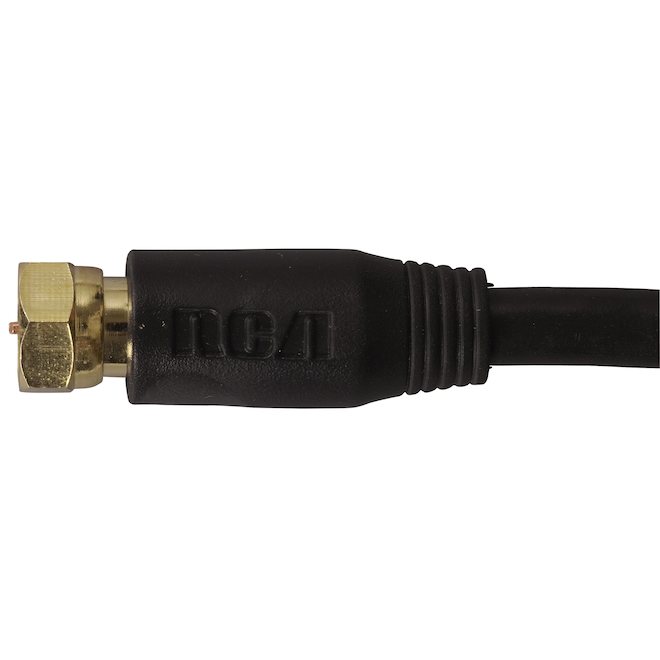 RG6 Coaxial Cable - 25-ft - Black