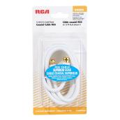 RCA RG6 Coaxial Cable 6-ft White