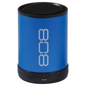 Mini haut-parleur sans fil Bluetooth CANZ, rond, bleu