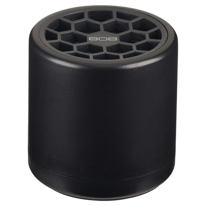 Mini haut-parleur sans fil Bluetooth THUMP, rond, noir