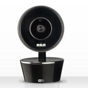 Security Camera with Wi-Fi and Motion Detection - Black