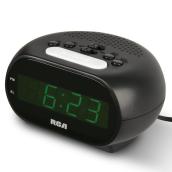 RCA Alarm Clock LED - Black