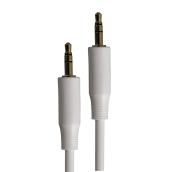 Jensen 3.5MM Audio Cable - White - 6-ft