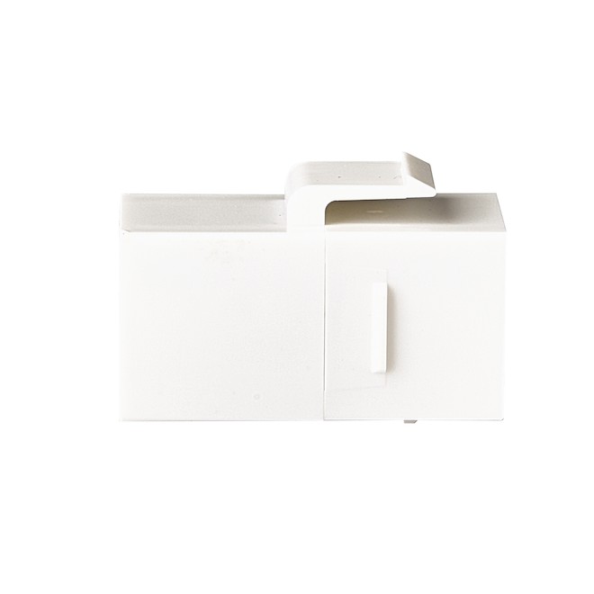 Coupleur de ligne CAT5E/6 de RCA, blanc