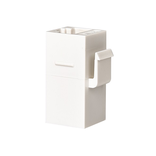 Coupleur de ligne CAT5E/6 de RCA, blanc