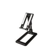 Jensen Foldable Stand for Tablet or Phone Plastic Black