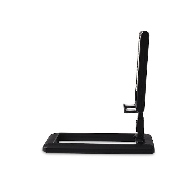 Jensen Foldable Stand for Tablet or Phone Plastic Black