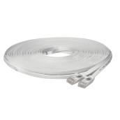 RCA Network CAT6 Cable - White - Flat - 100-ft