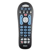 RCA Universal Remote - 3 Devices - Black