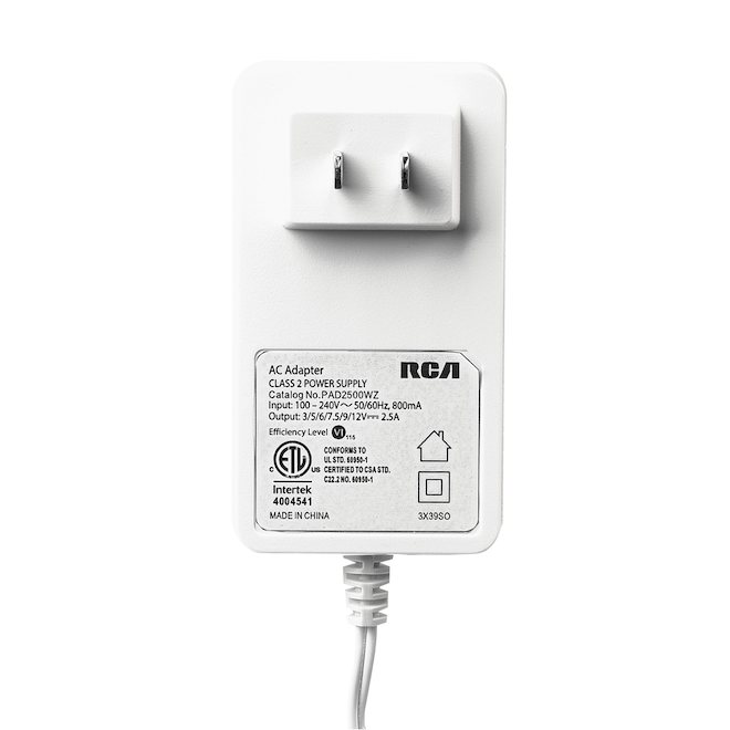 Adaptateur de voyage universel de RCA