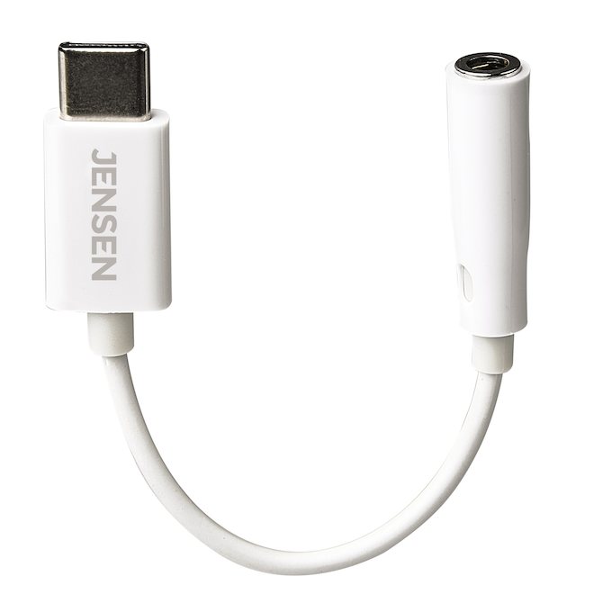 Jensen 3.5-mm Aux to 2 Cable, 3-ft