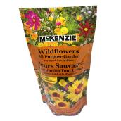 Semences fleurs sauvages, soleil/mi-ombre, superficie de 700 pi²