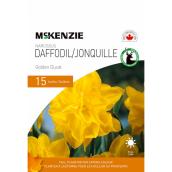 MCKENZIE Narcissus Bulbs Daffodil Golden Ducat 16-in Pack-15