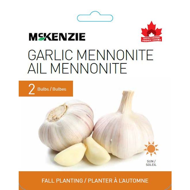 Bulbes d'ail Mennonite de McKenzie, paquet de 141315 RONA