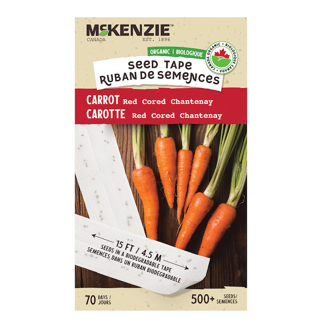 Sachet de semence de légumes McKenzie mi-soleil