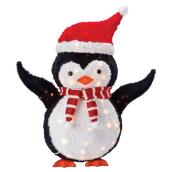 Pingouin illuminé, 70 lumières, 36