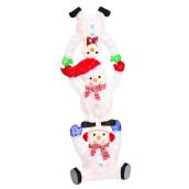 Holiday Living 65-in Freestanding Snowman Decoration with Incandescent Lights